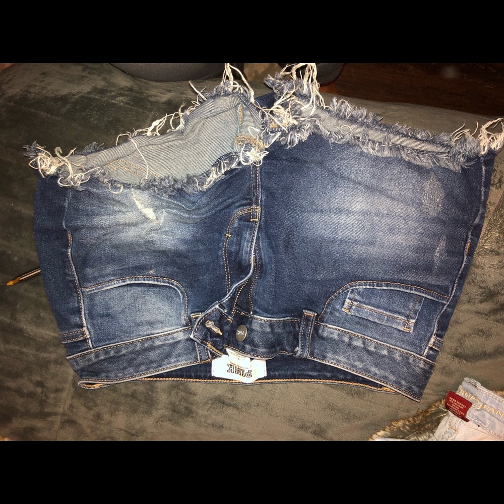 jean shorts